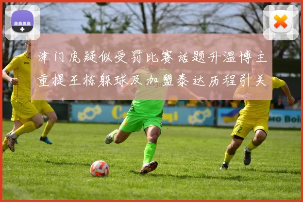 津门虎疑似受罚比赛话题升温博主重提王栋躲球及加盟泰达历程引关注